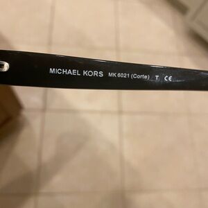 Black Michael Kors sunglasses with case